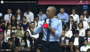 Pacific Links - Obama Town Hall